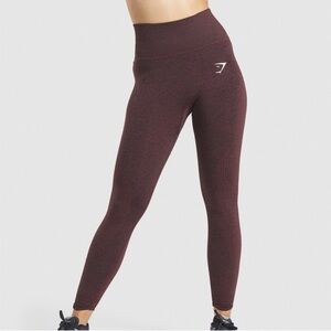 Gymshark Women's Brown Marl Leggings